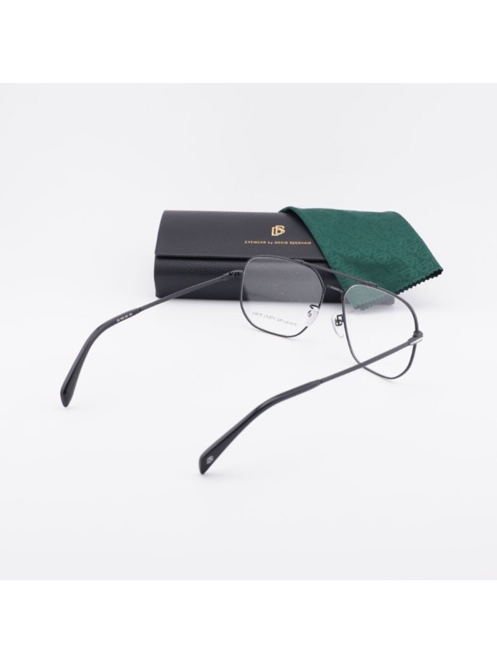 David Beckham DB 1096 0003 00 Aviator Eyeglasses 57mm - Black - Picture 8 of 9